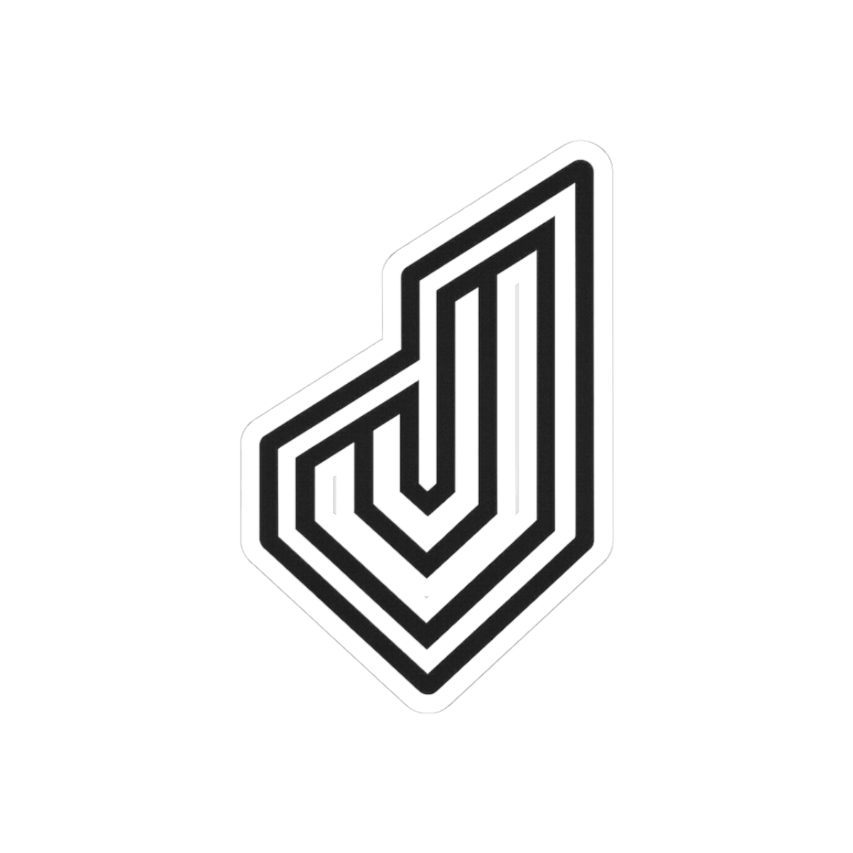 Jynxzi Logo Gaming Sticker - Official stickers merchandise