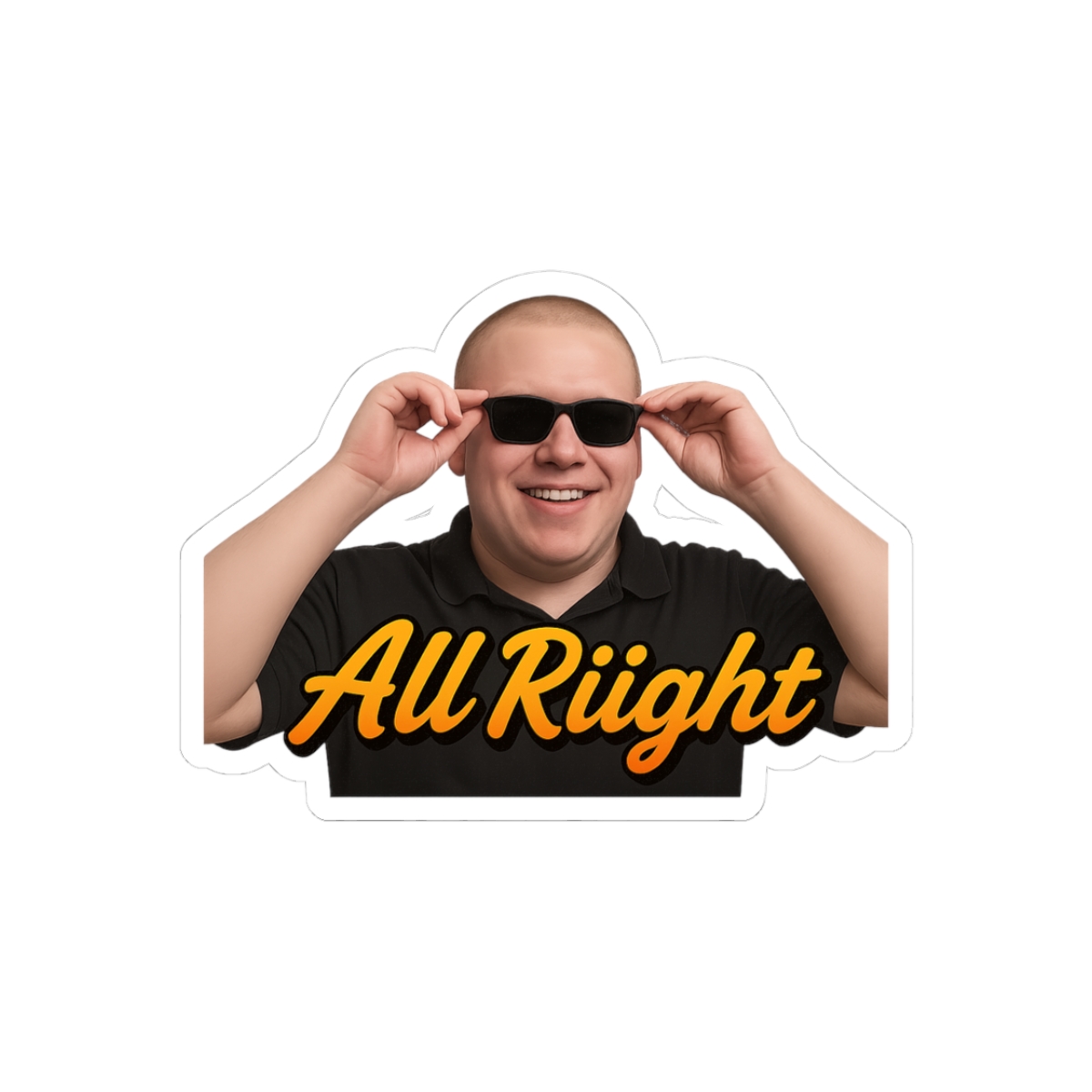 Daddy Jynxzi Gaming Sticker - Official stickers merchandise