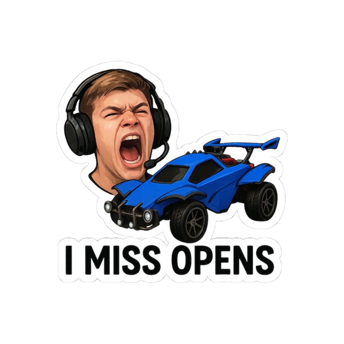 I Miss Opens Jynxzi CS2 Nostalgia Sticker - Official stickers merchandise