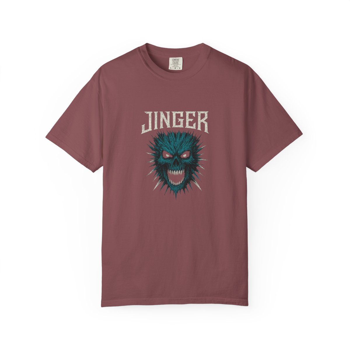 Jinger Skull Distressed Graphic Sweatshirt - Official sweatshirts merchandise