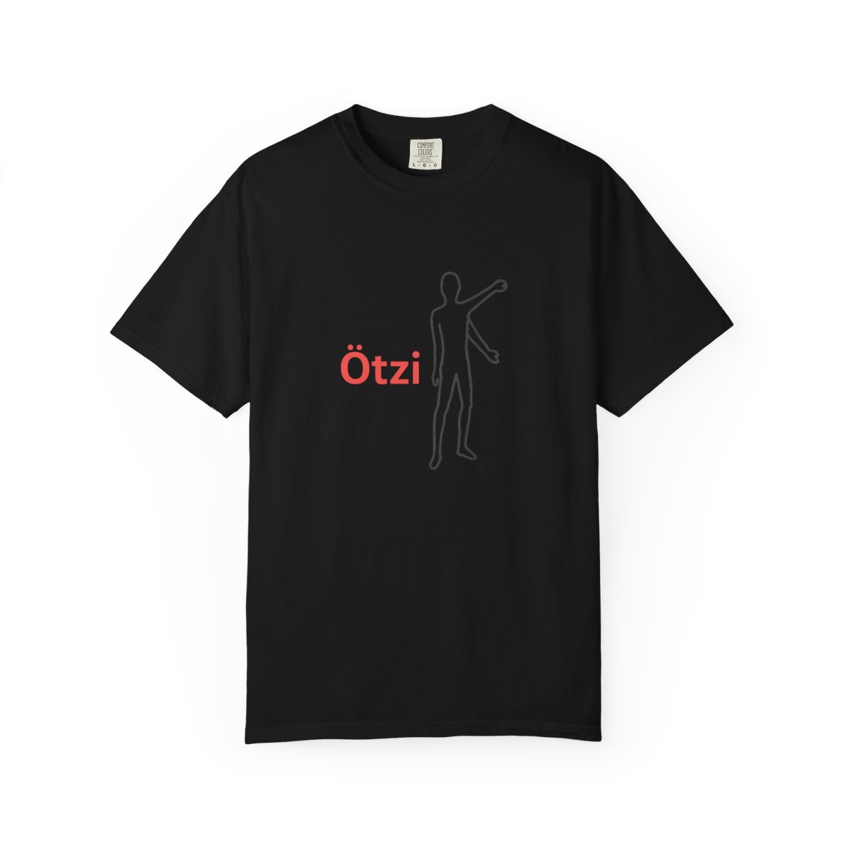 Ötzi Iceman Silhouette Minimalist T-Shirt - Official t-shirts merchandise