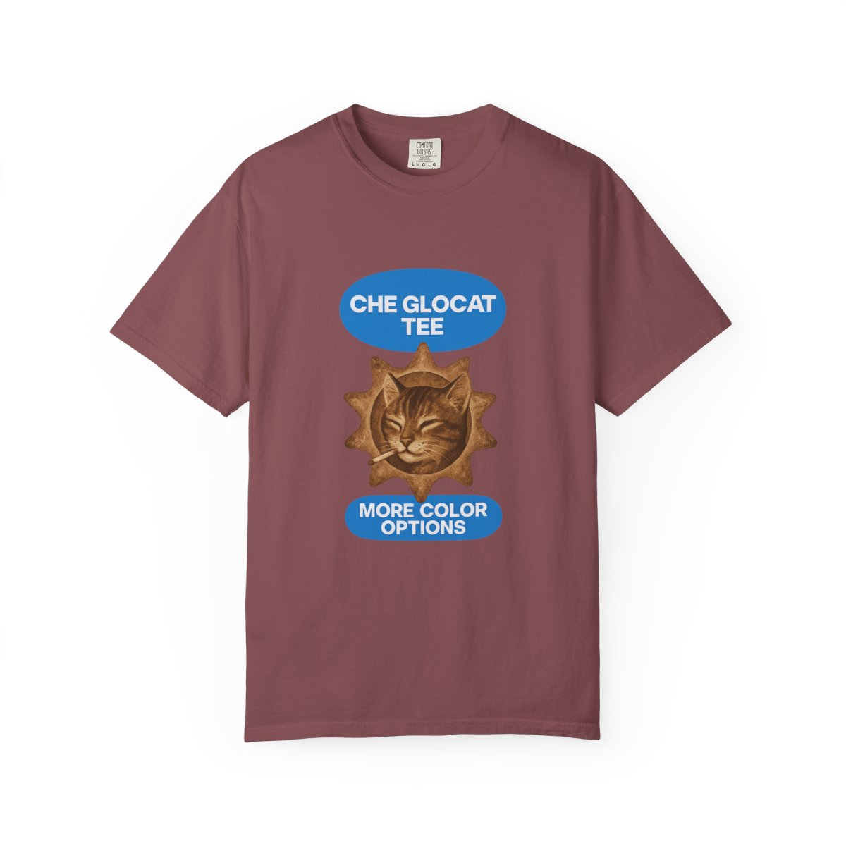 Che Glocat Revolutionary Cat Sunburst T-Shirt - Official t-shirts merchandise