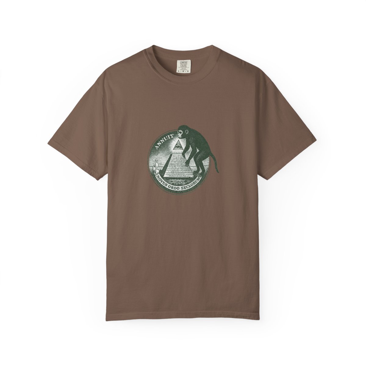 Distressed Monkey Pyramid Conspiracy T-Shirt - Official t-shirts merchandise