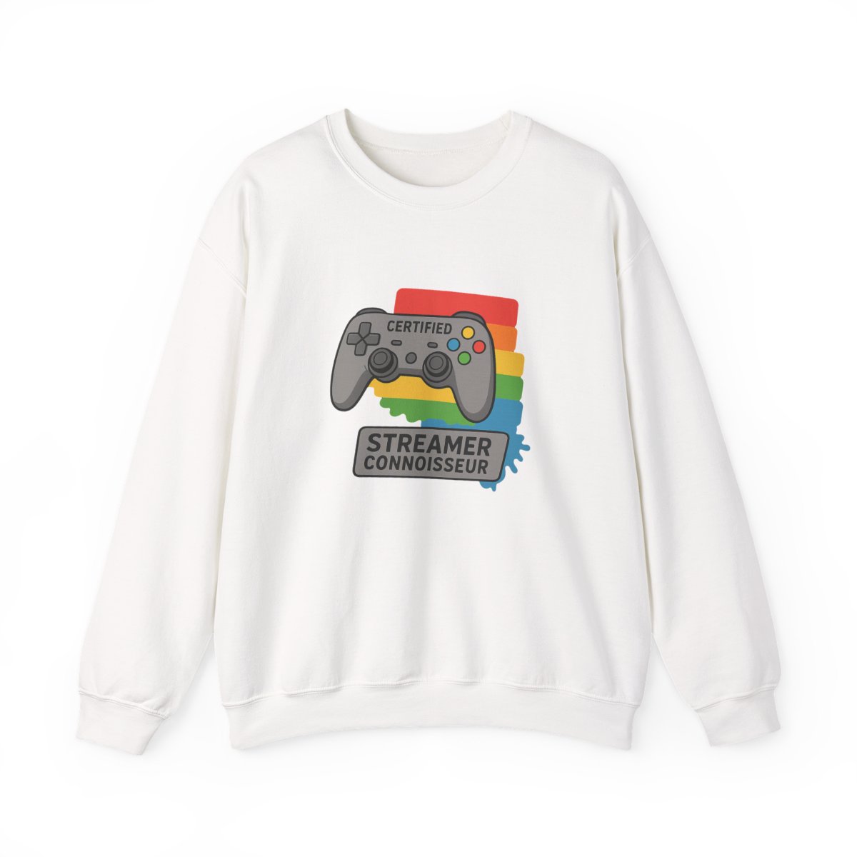 Certified Streamer Connoisseur Graphic Sweatshirt - Official sweatshirts merchandise