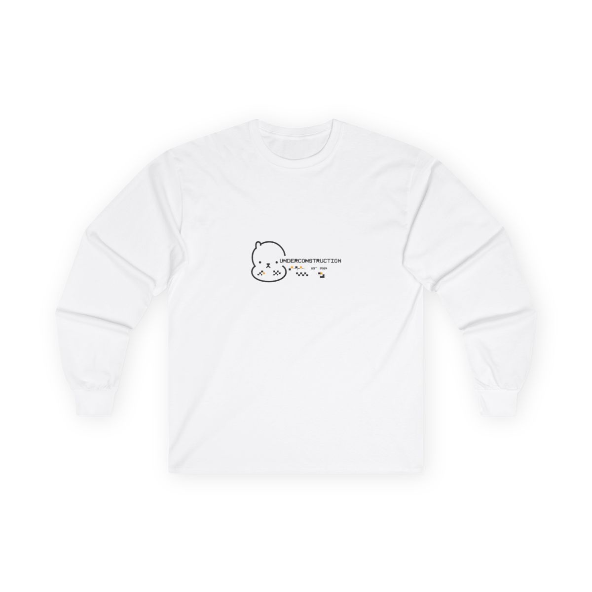 SSG Pixel Longsleeve White - Official Creator merchandise