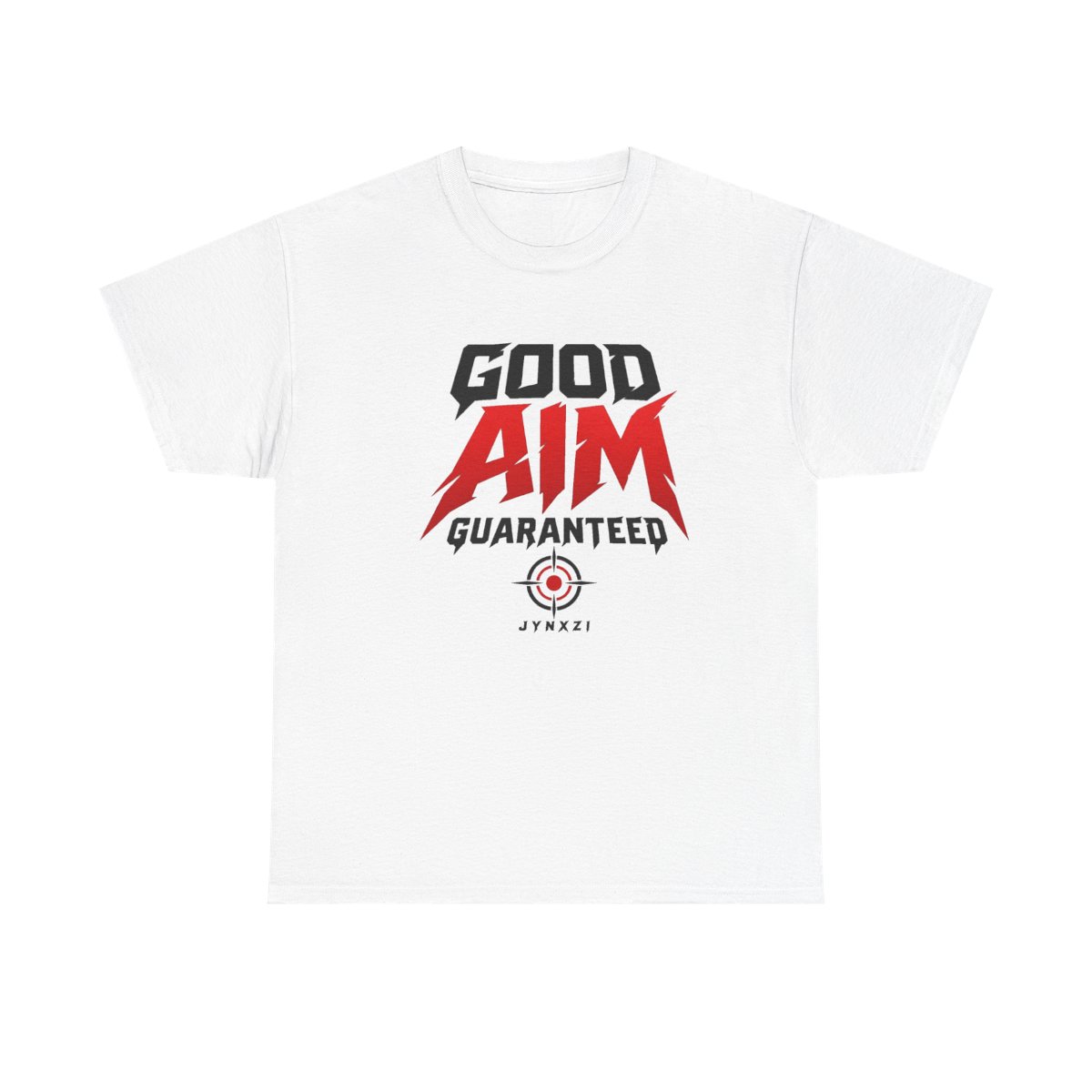 Jynxzi "GOOD AIM GUARANTEED" Unisex Tee - Official t-shirts merchandise