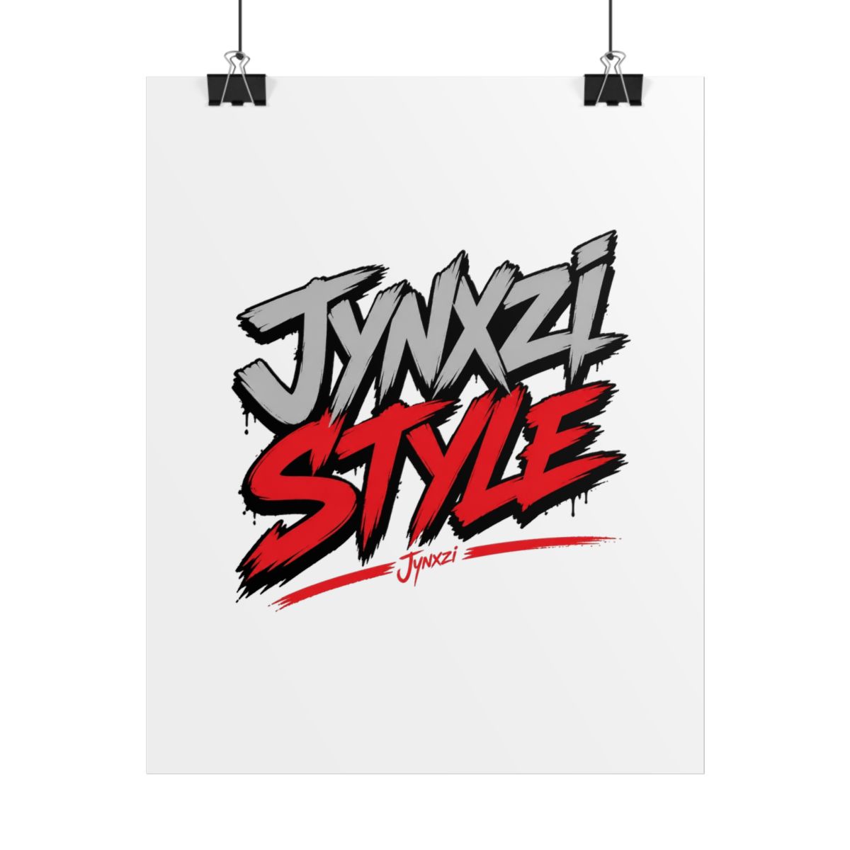 Jynxzi "JYNXZI STYLE" Poster