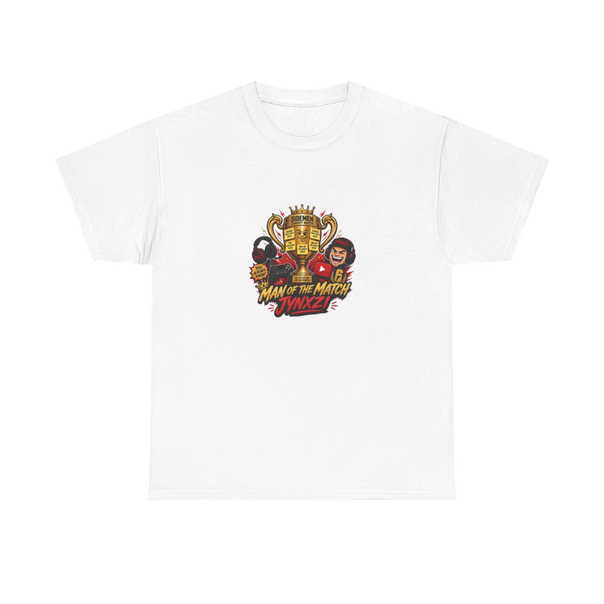 Jynxzi "Man of the Match - Jynxzi" Unisex Tee - Official t-shirts merchandise