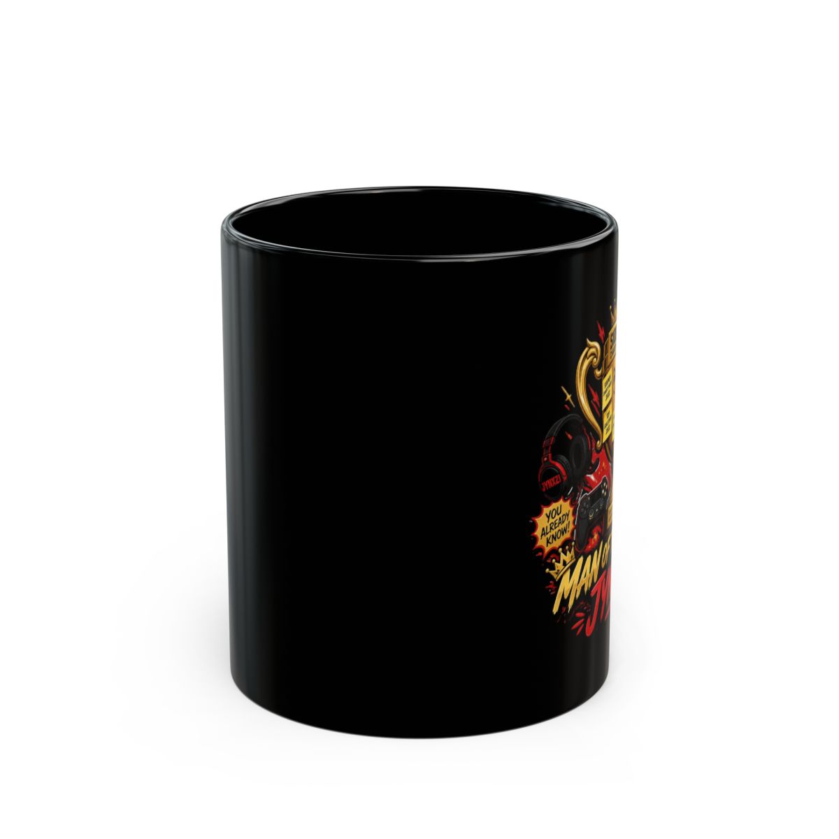 Jynxzi "Man of the Match - Jynxzi" Black Mug - Official mugs merchandise