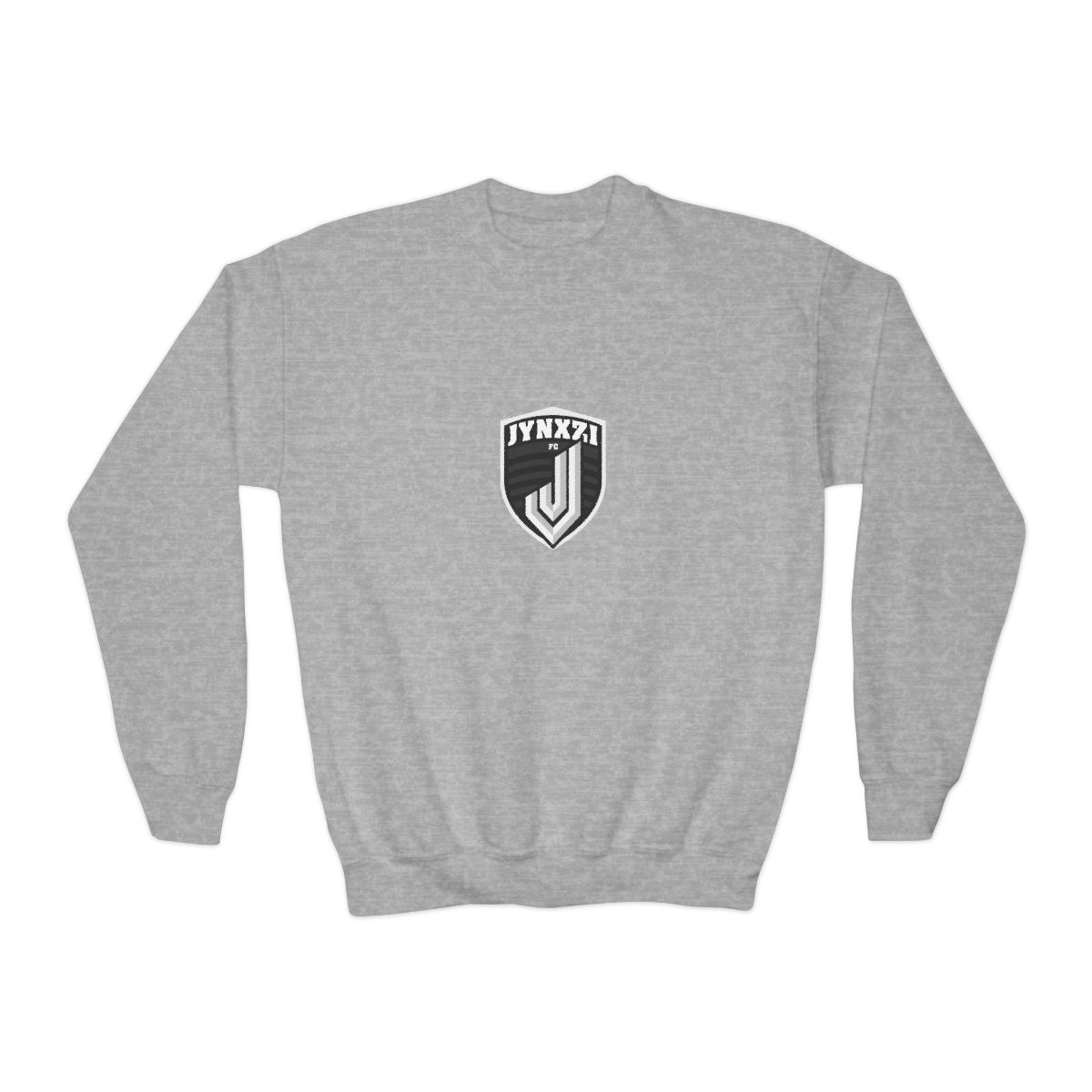 Jynxzi Crewneck Kids Sweatshirt - alternate angle 2, merchandise